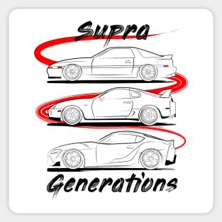 Supra Generations Sticker